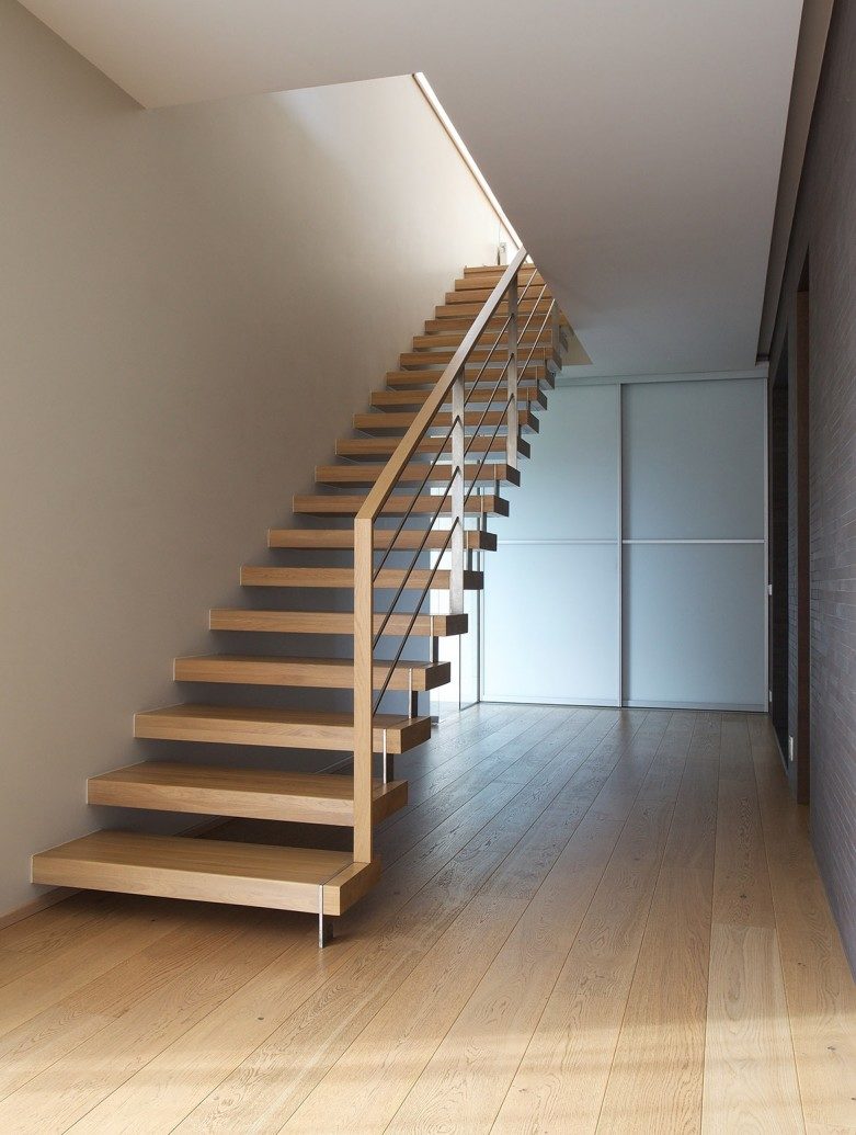 gyvenamojo namo interjero projekto 2013 laiptai
