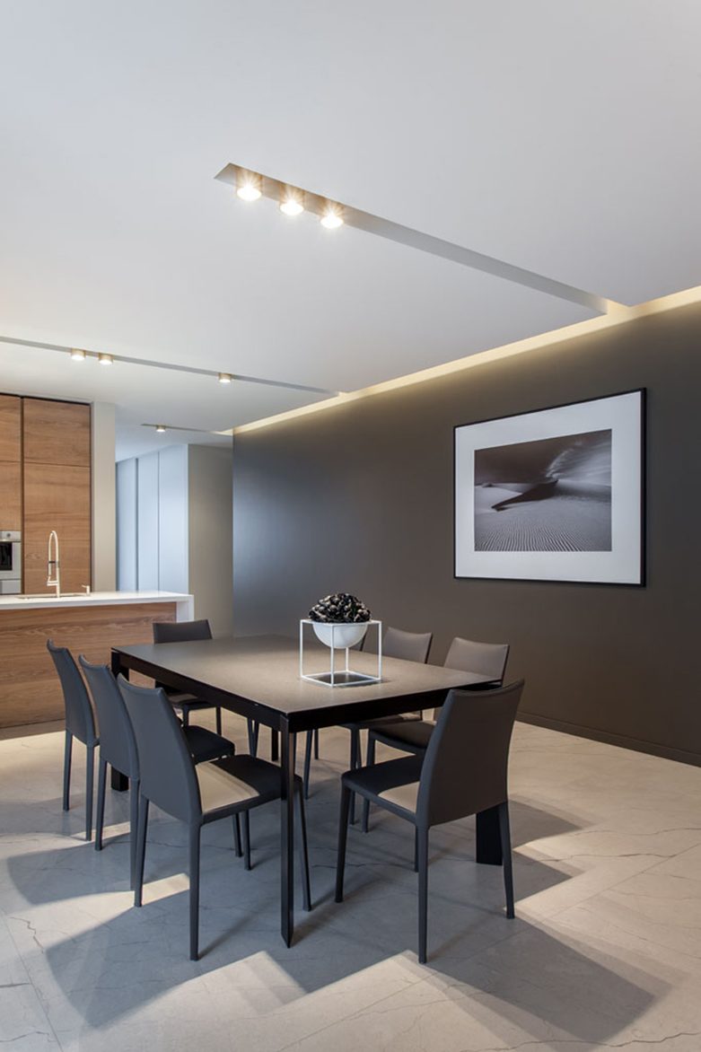 Private residential house interior -dining