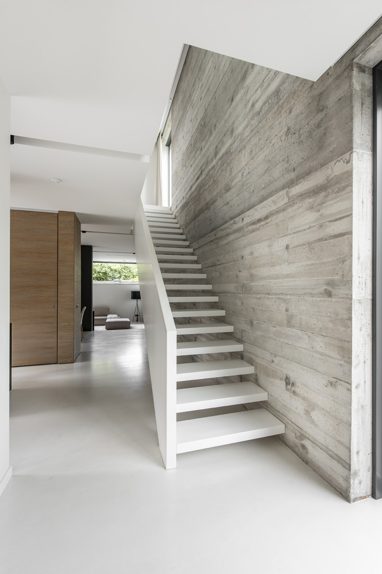 OAK house interior - staircase