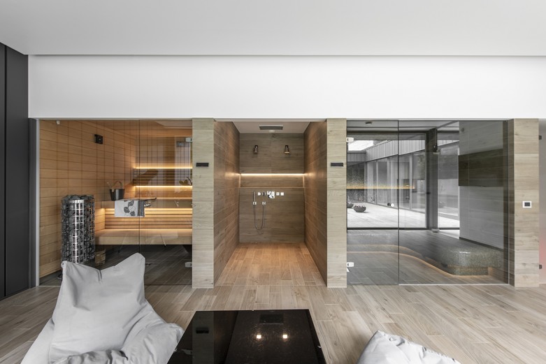 OAK house interior - sauna